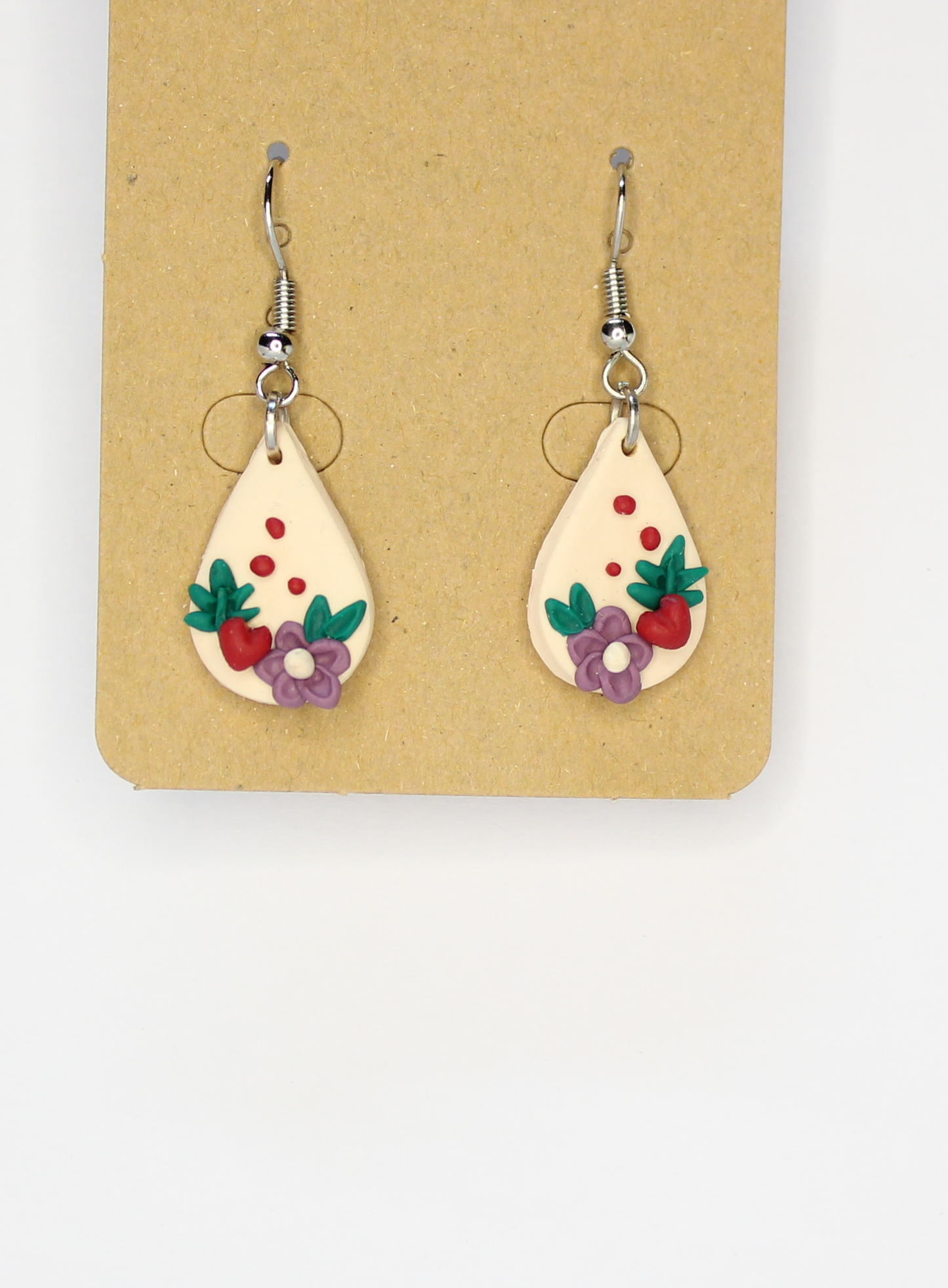 Flower Droplet Earrings