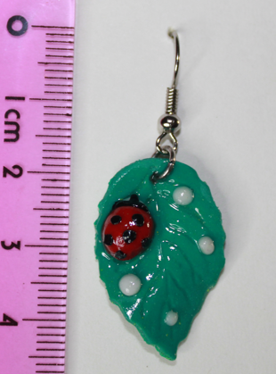 Lady Bug Earrings