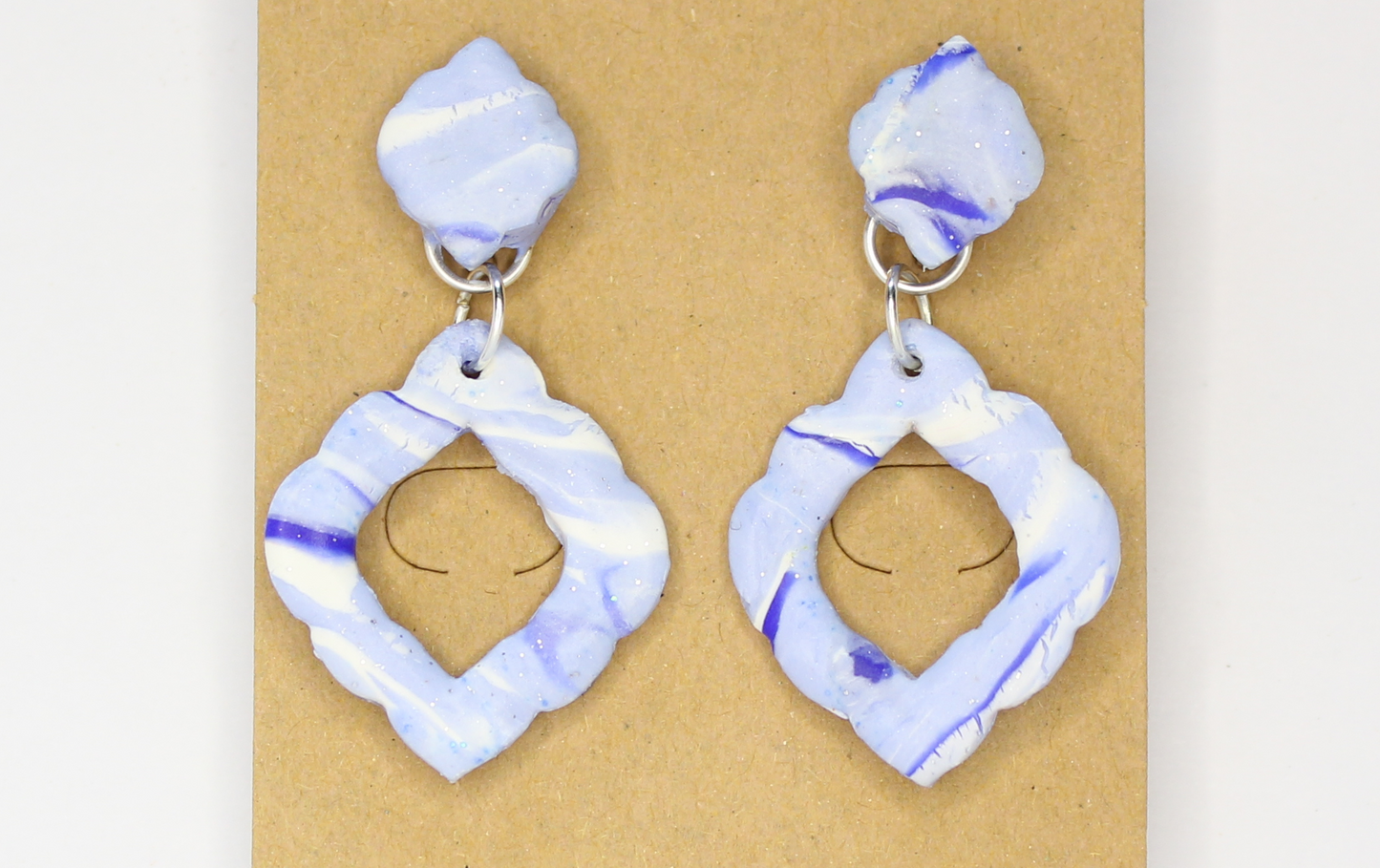 Rounded Diamond Earrings