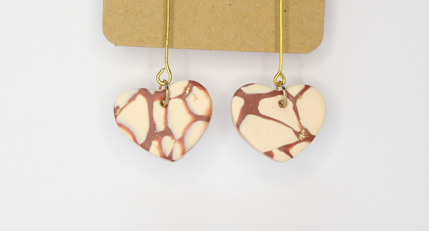 Shattered Heart Earrings