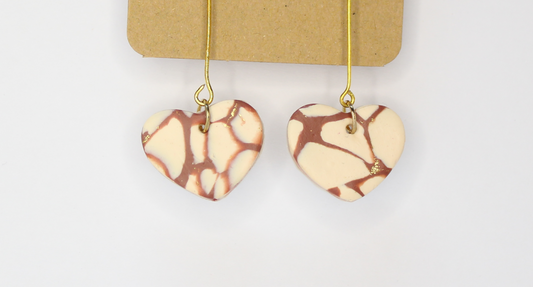 Shattered Heart Earrings