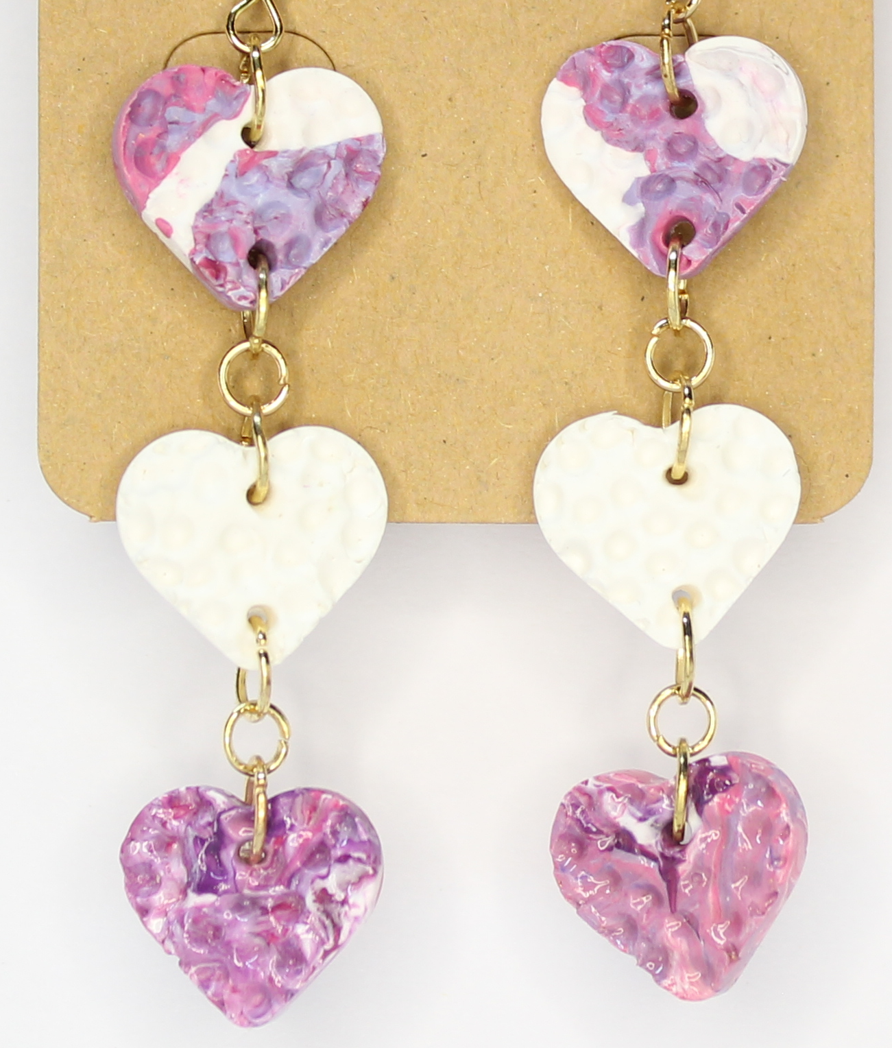 Cascading Hearts Earrings