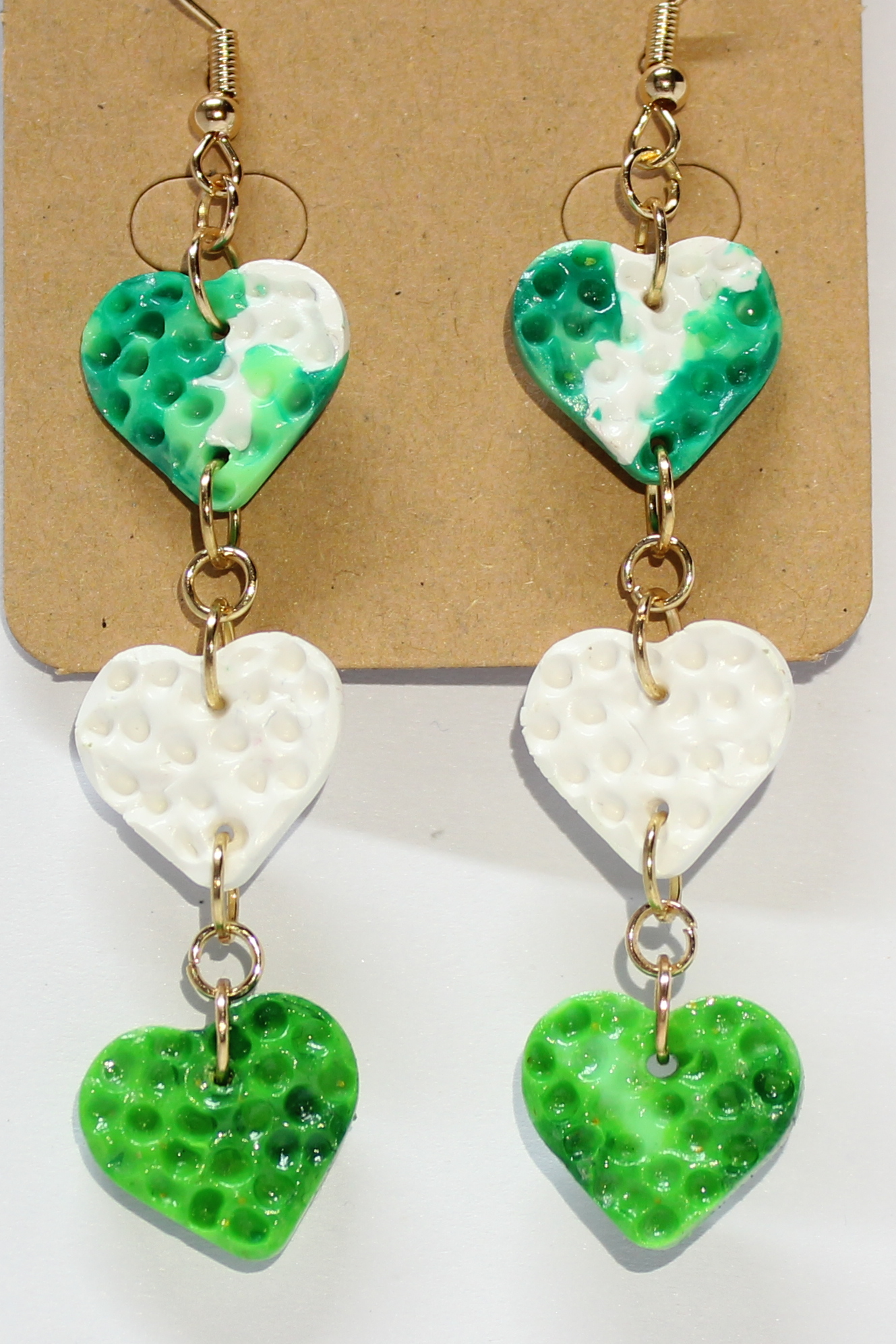 Cascading Hearts Earrings