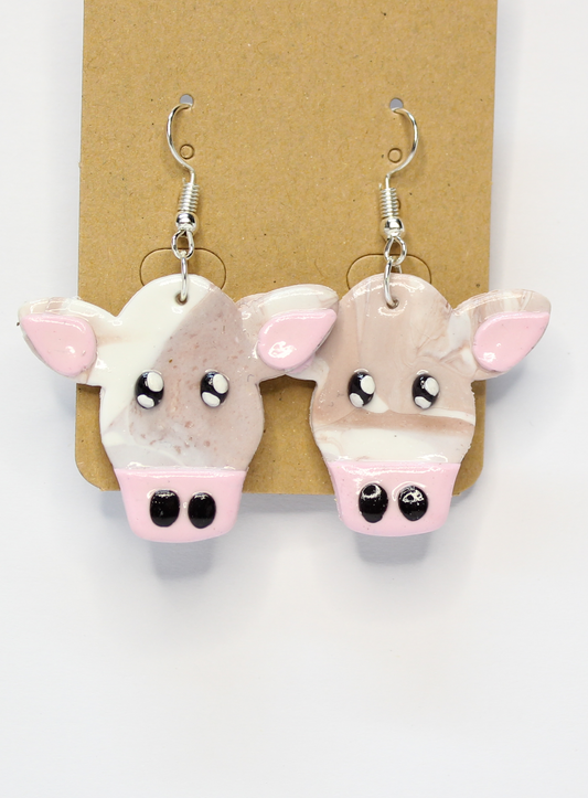 Cow Earrings