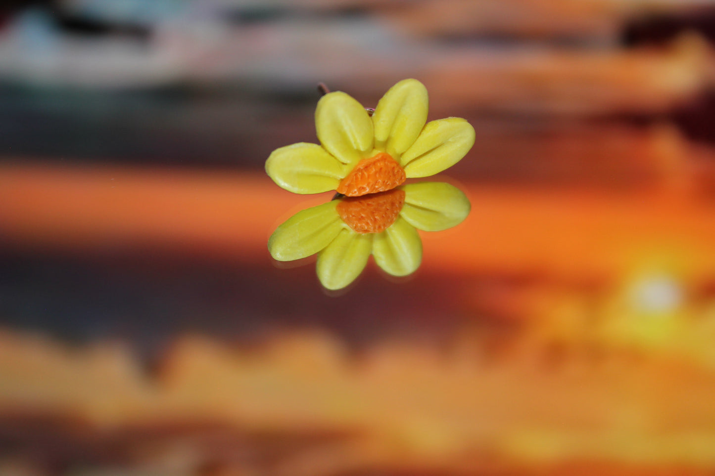 Split flower Earrings