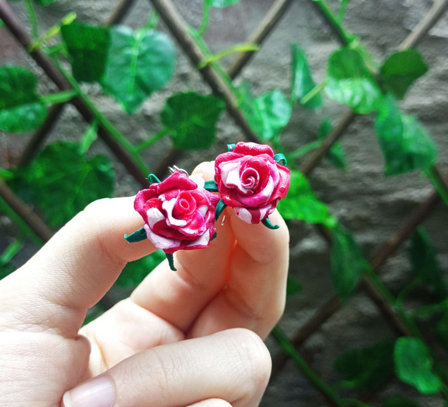 Rose Earrings