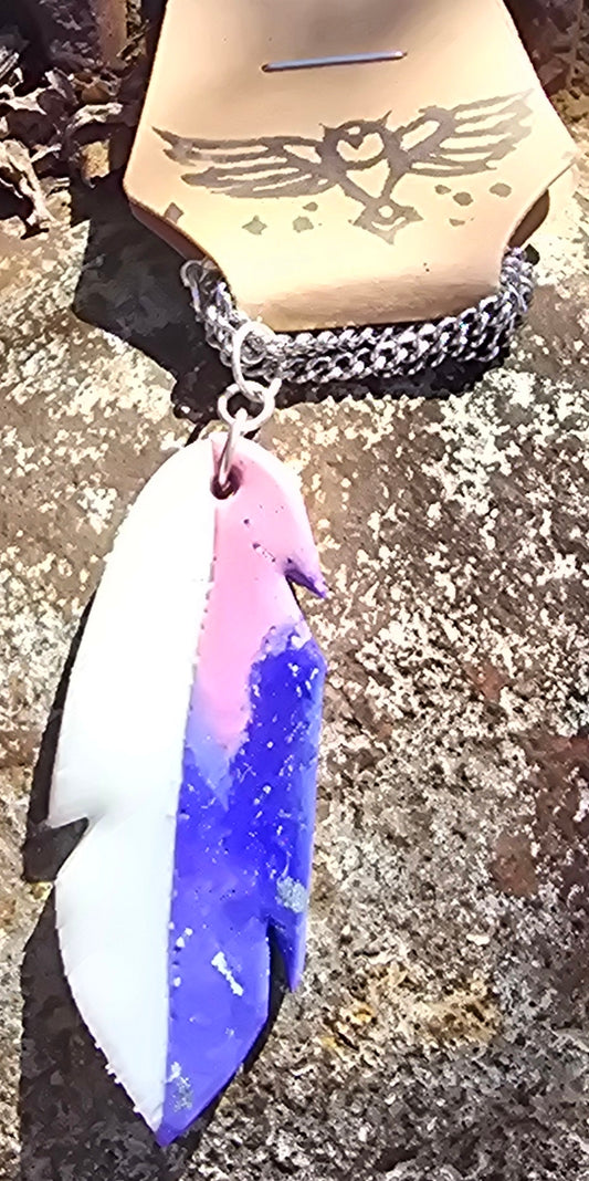 Phoenix Feather Necklace