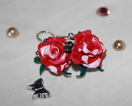 Rose Earrings